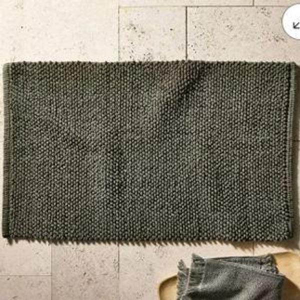 21"x34" Textured Bath Mat - Casaluna™