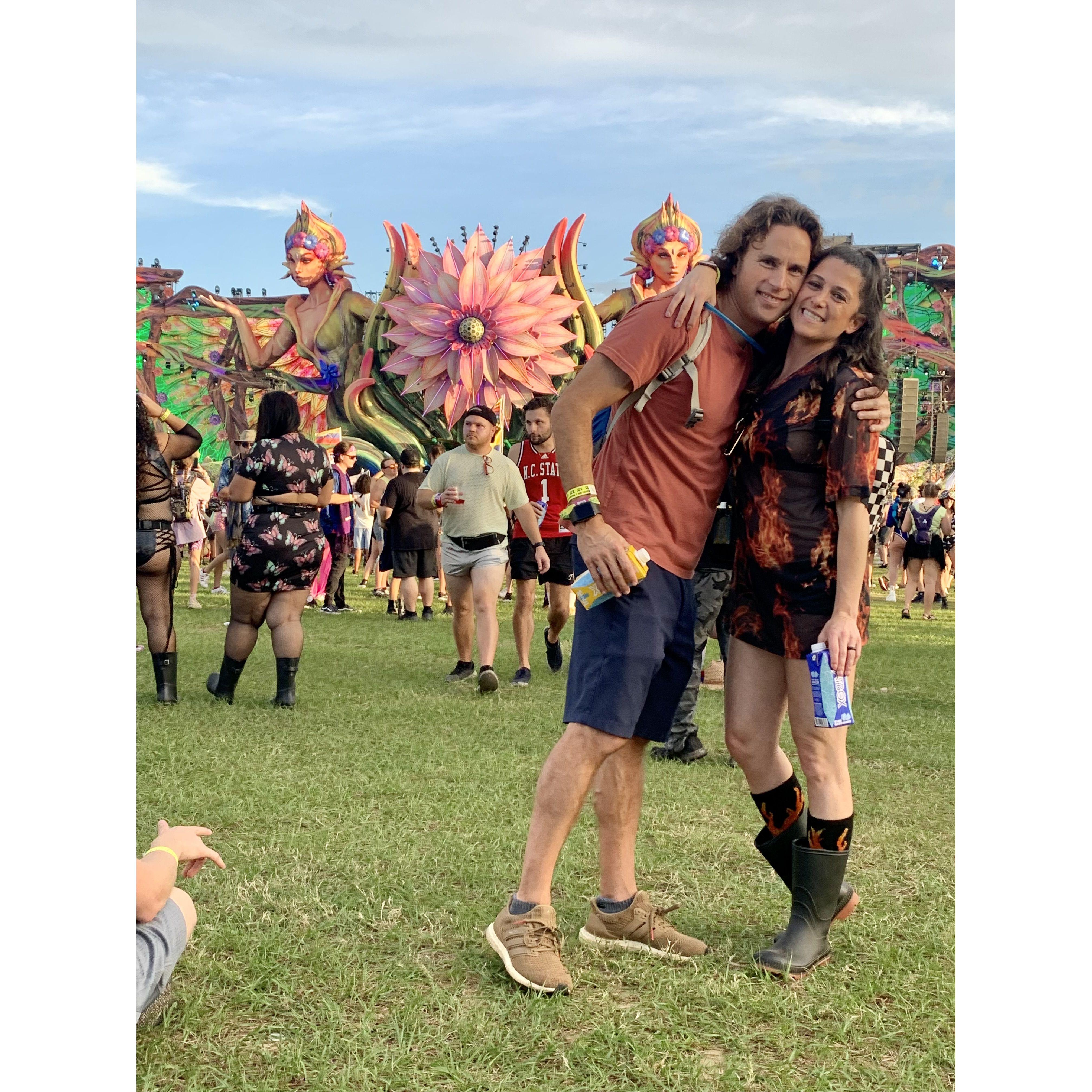 First EDM fest together
