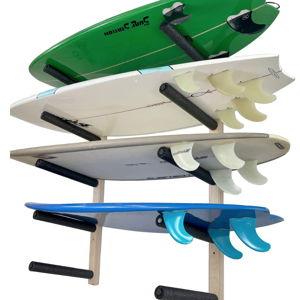 ARMED SURFBOARD WALL STORAGE RACK 5 Boards