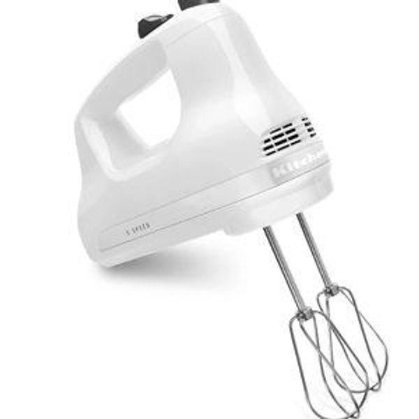 White - KitchenAid® 5 Speed Ultra Power Hand Mixer - KHM512