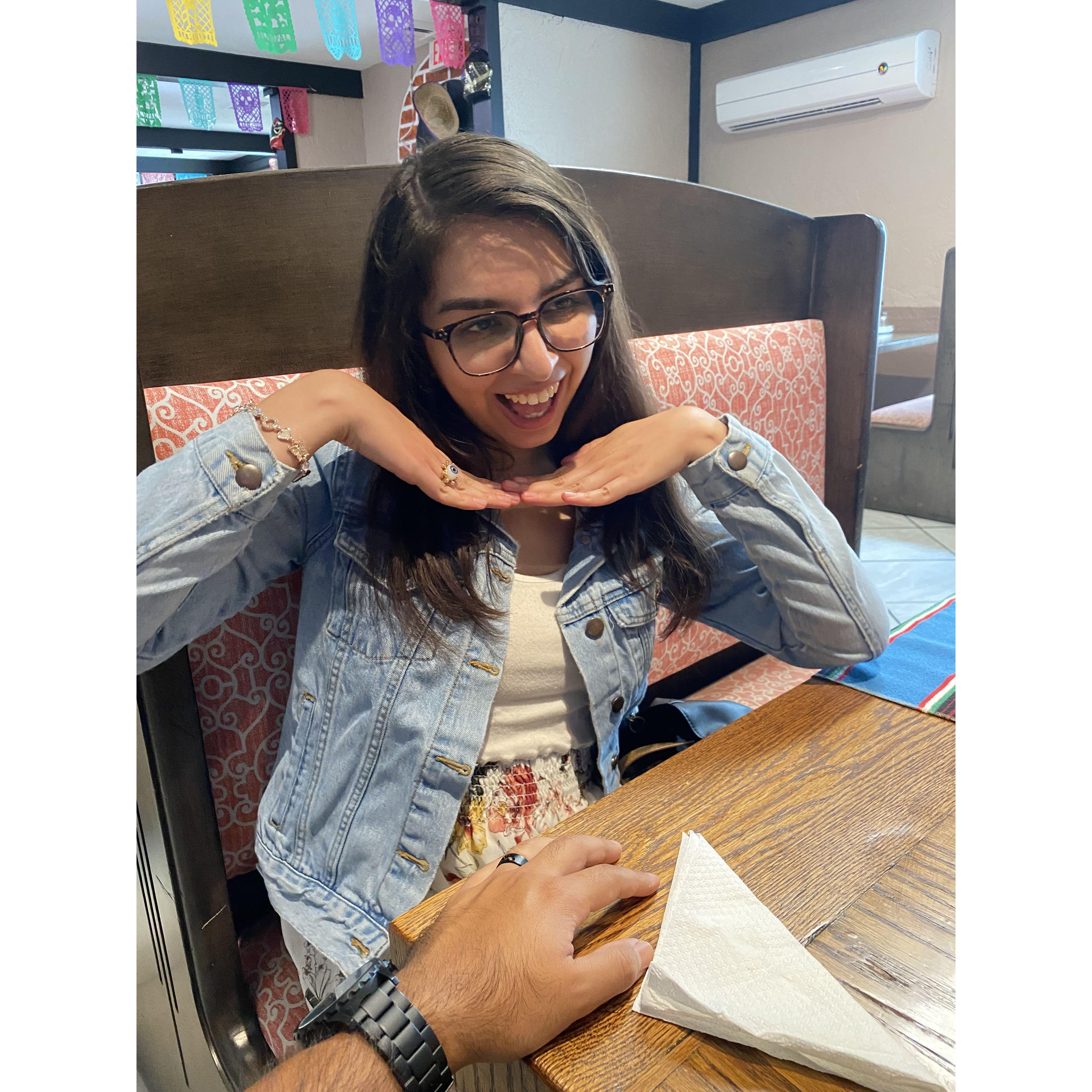 Being silly