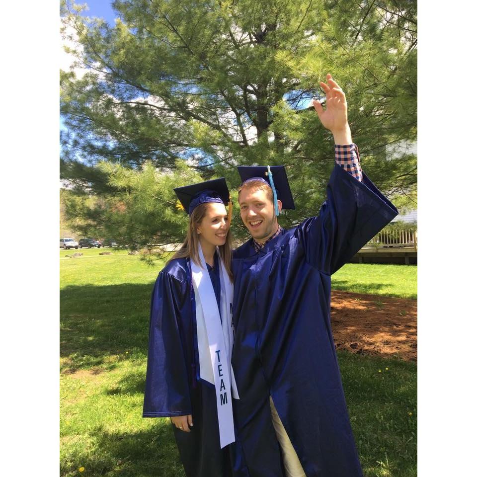 Earning our Bachelor's degrees in 2016