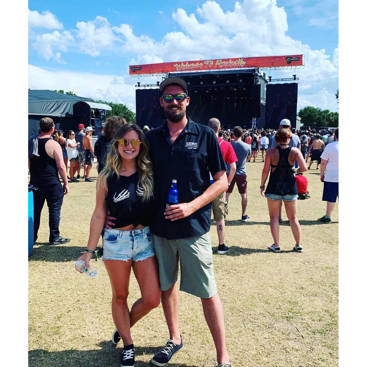 Rockville Festival in Jacksonville, August 2019