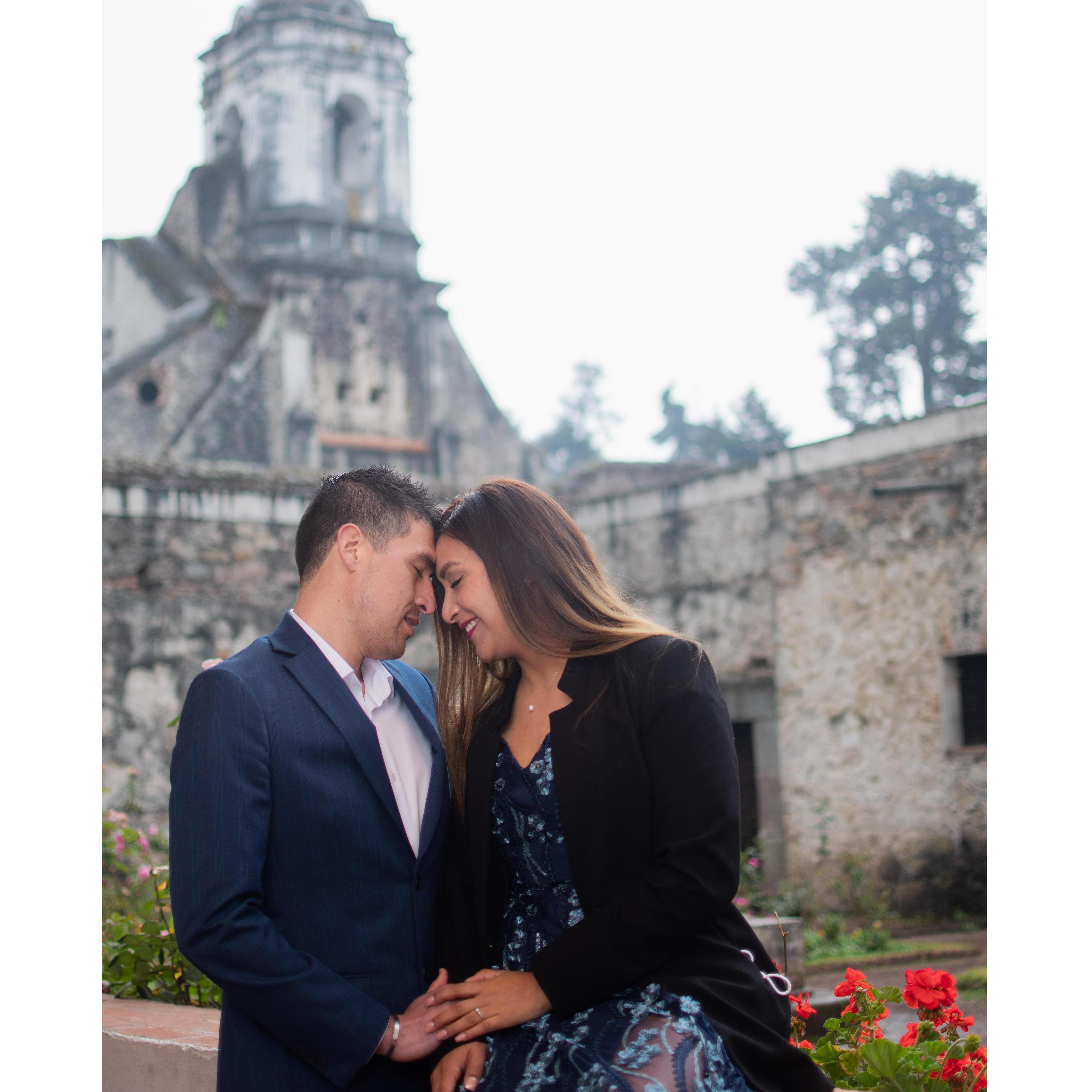 "La historia de nuestro amor es el guión que Dios escribe día a día en nuestras vidas"