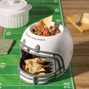 Football Helmet Chip And Dip