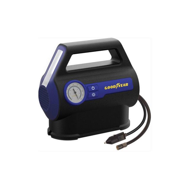 Goodyear Dual Flow 7min Flat to Full Tire Inflator and Air Compressor