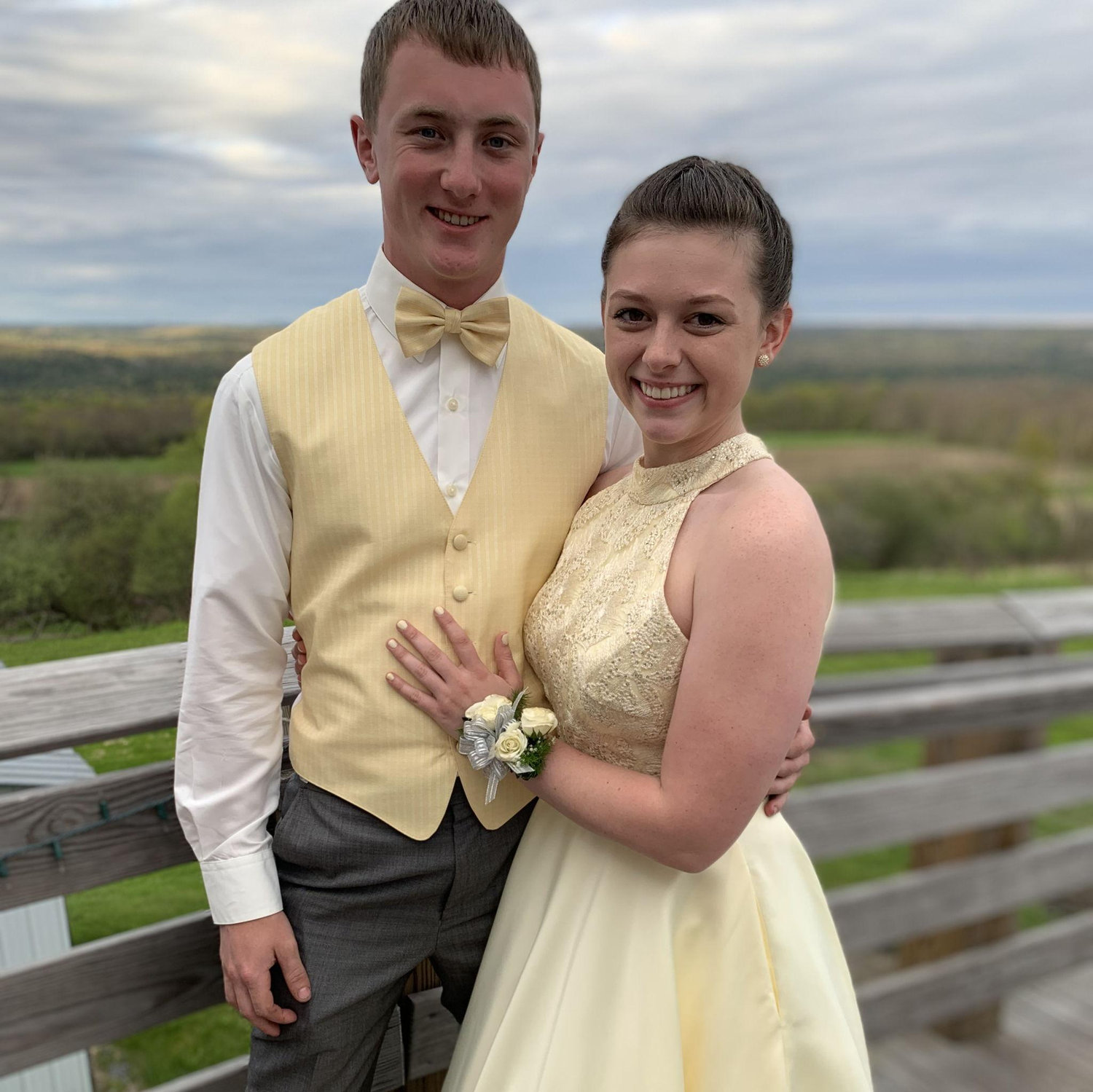 Prom Morgan's junior year!