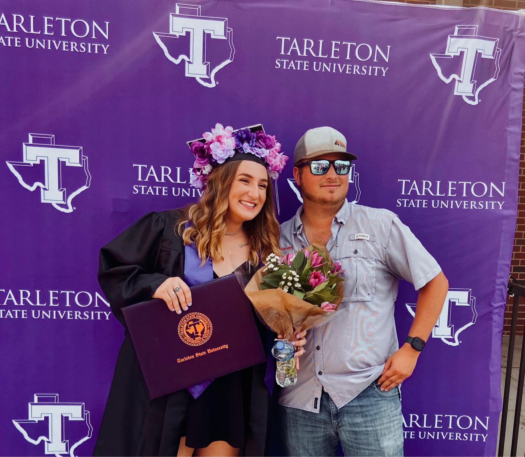 Justin being the most supportive boyfriend at my graduation!