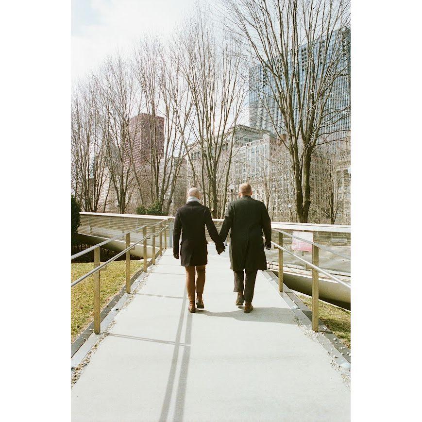 Engagement photos at the Chicago Art Institute, March 2023 PC: Marysa Kotsogiannis