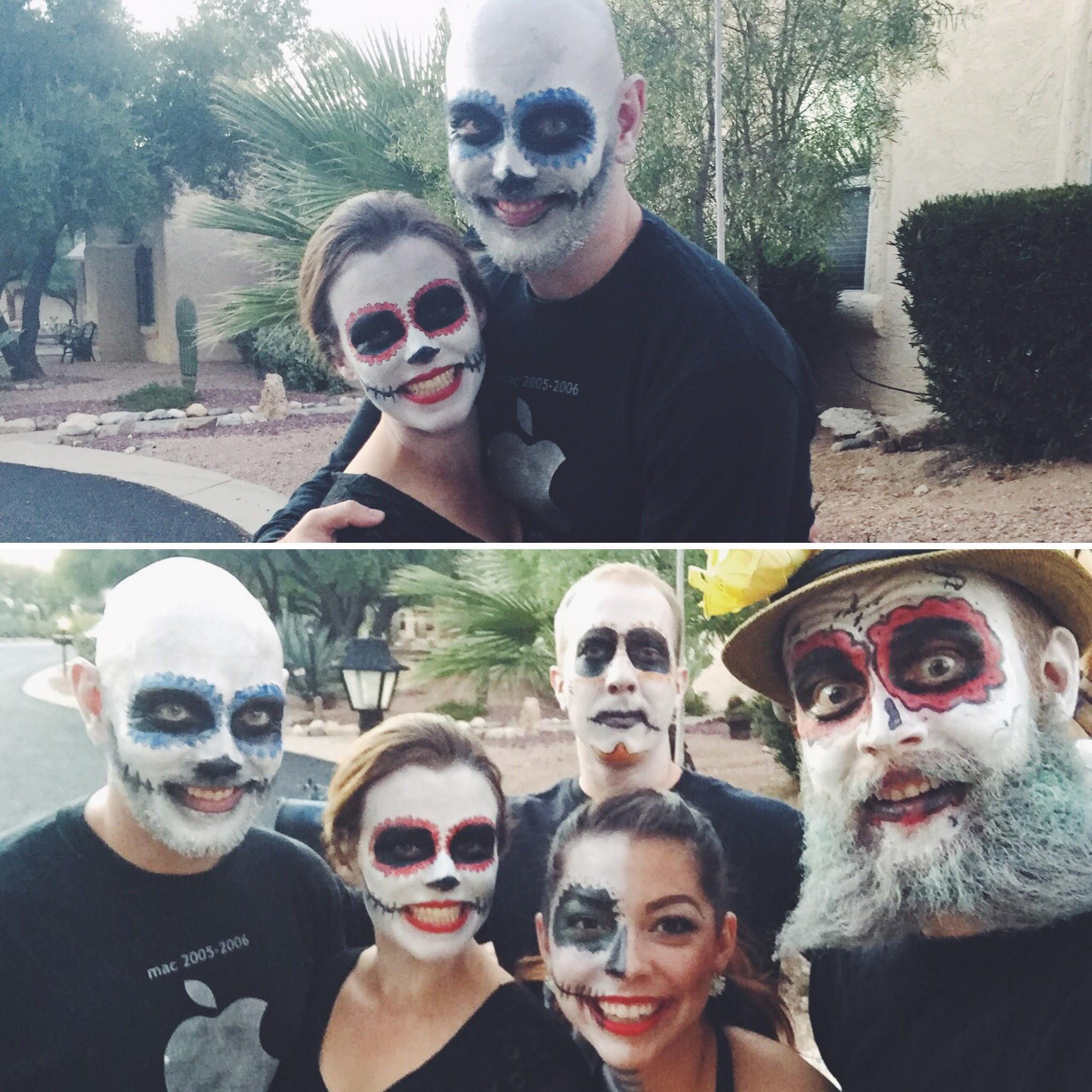 Dia De Los Muertos parade!