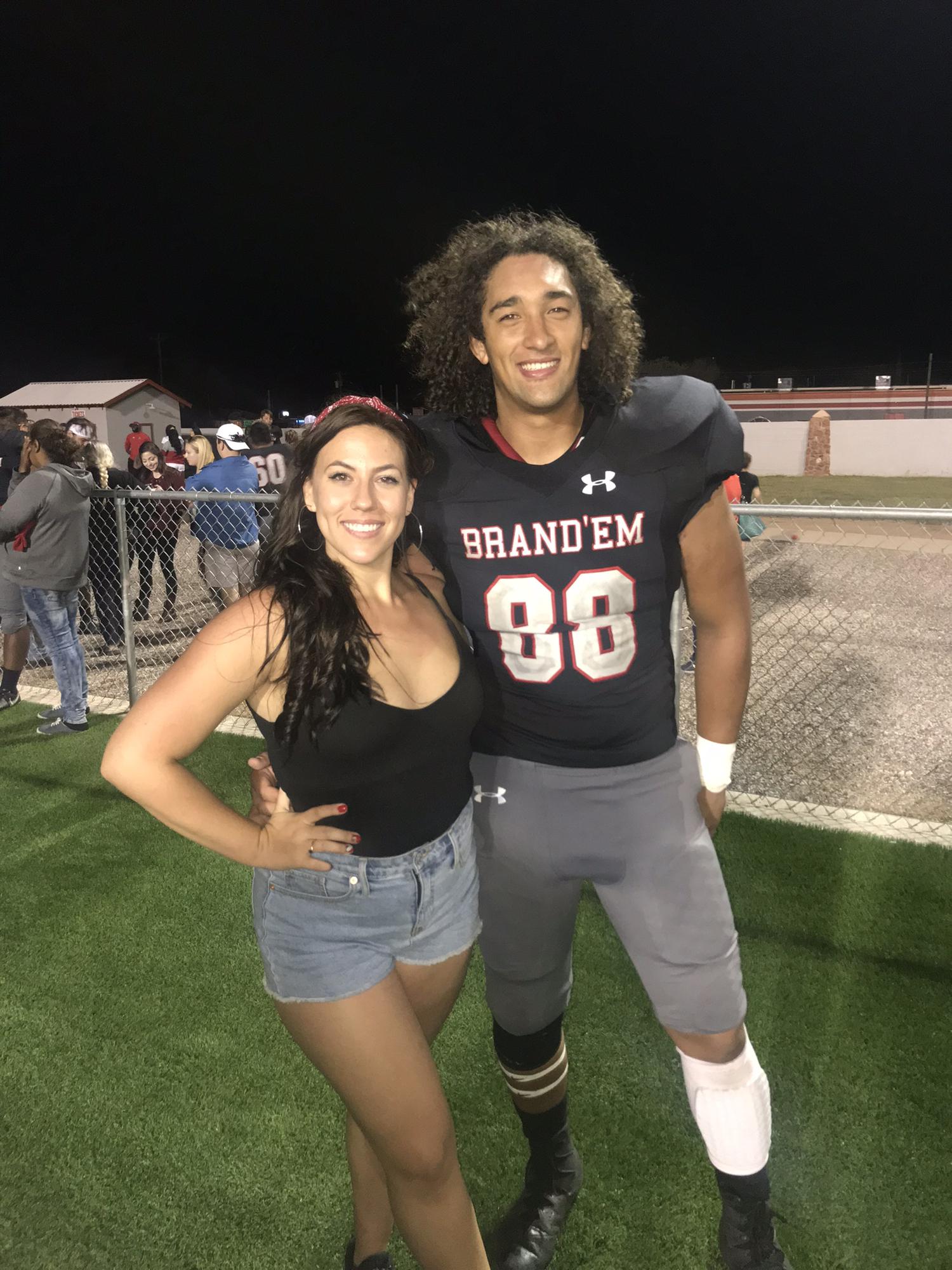 Jordan playing at Sul Ross University, TX, October 2019
