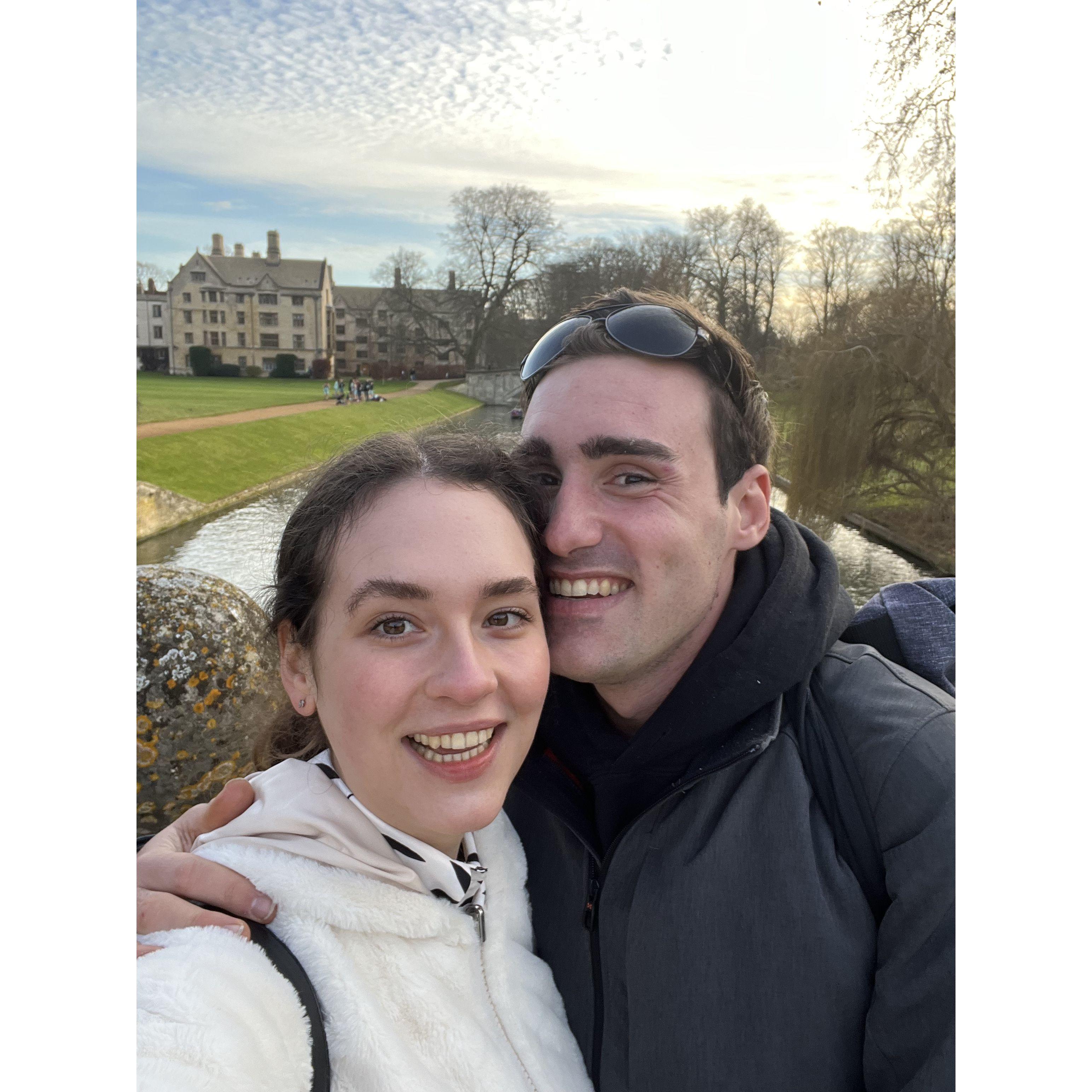 Our weekend first trips together took us to Cambridge