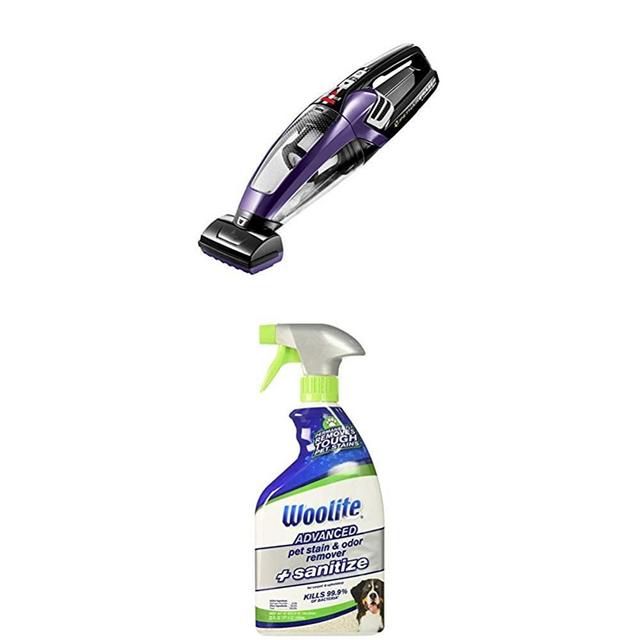 BISSELL Pet Hair Eraser Lithium Ion Cordless Hand Vacuum, Purple