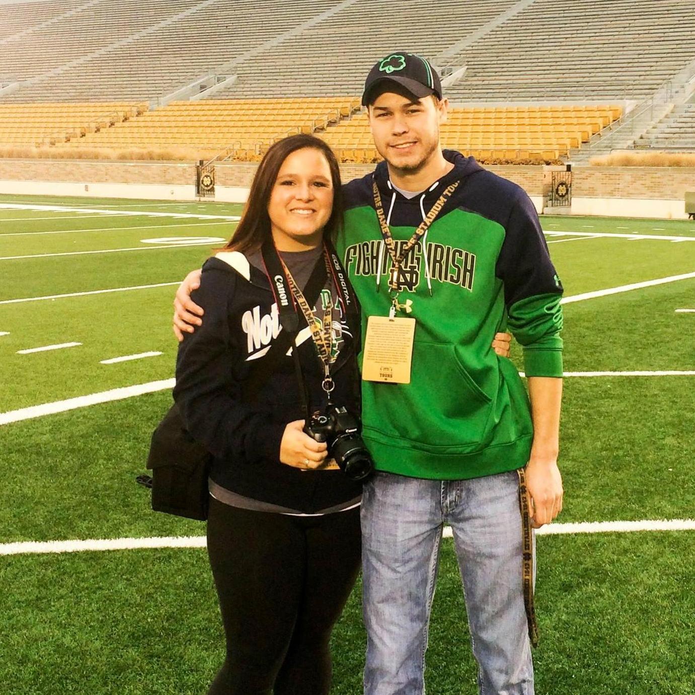 Notre Dame stadium tour–2016