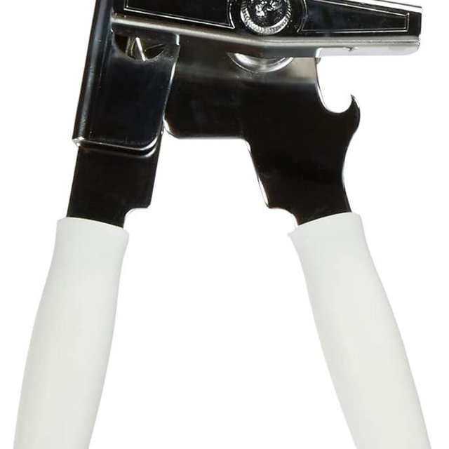 Kitchen Craft Swing-A-Way Heavy-Duty Can Opener, 18 cm (7") - White