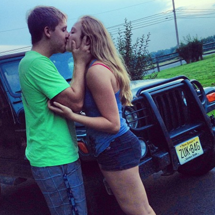 2013- Saying goodbyes before setting off to college- Elena at University of Delaware and Zach at Lehigh University