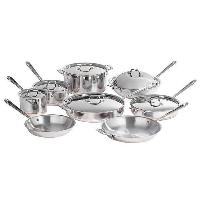 All-Clad Copper Core 14-piece Cookware Set