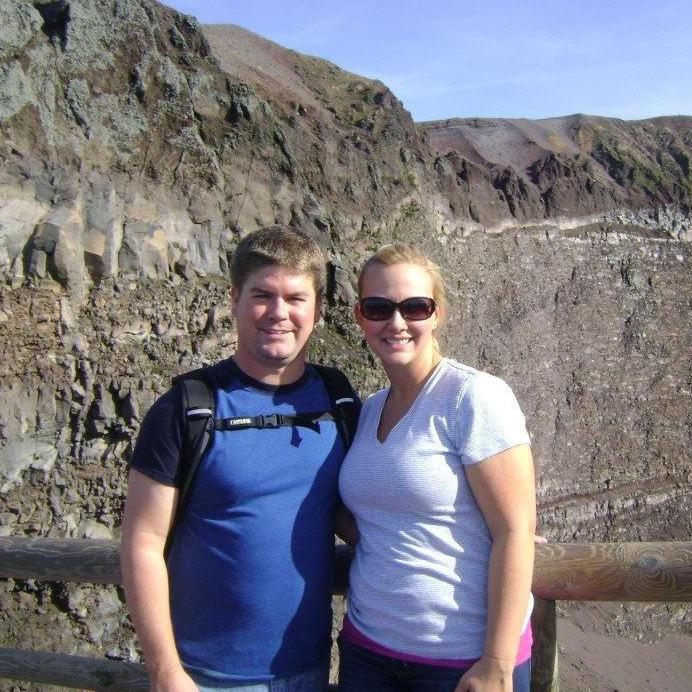 Mt. Vesuvius in Naples, Italy