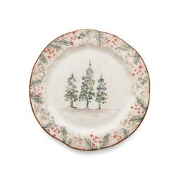 Natale Salad/dessert Plate In Natale By Arte Italica | la Terrine