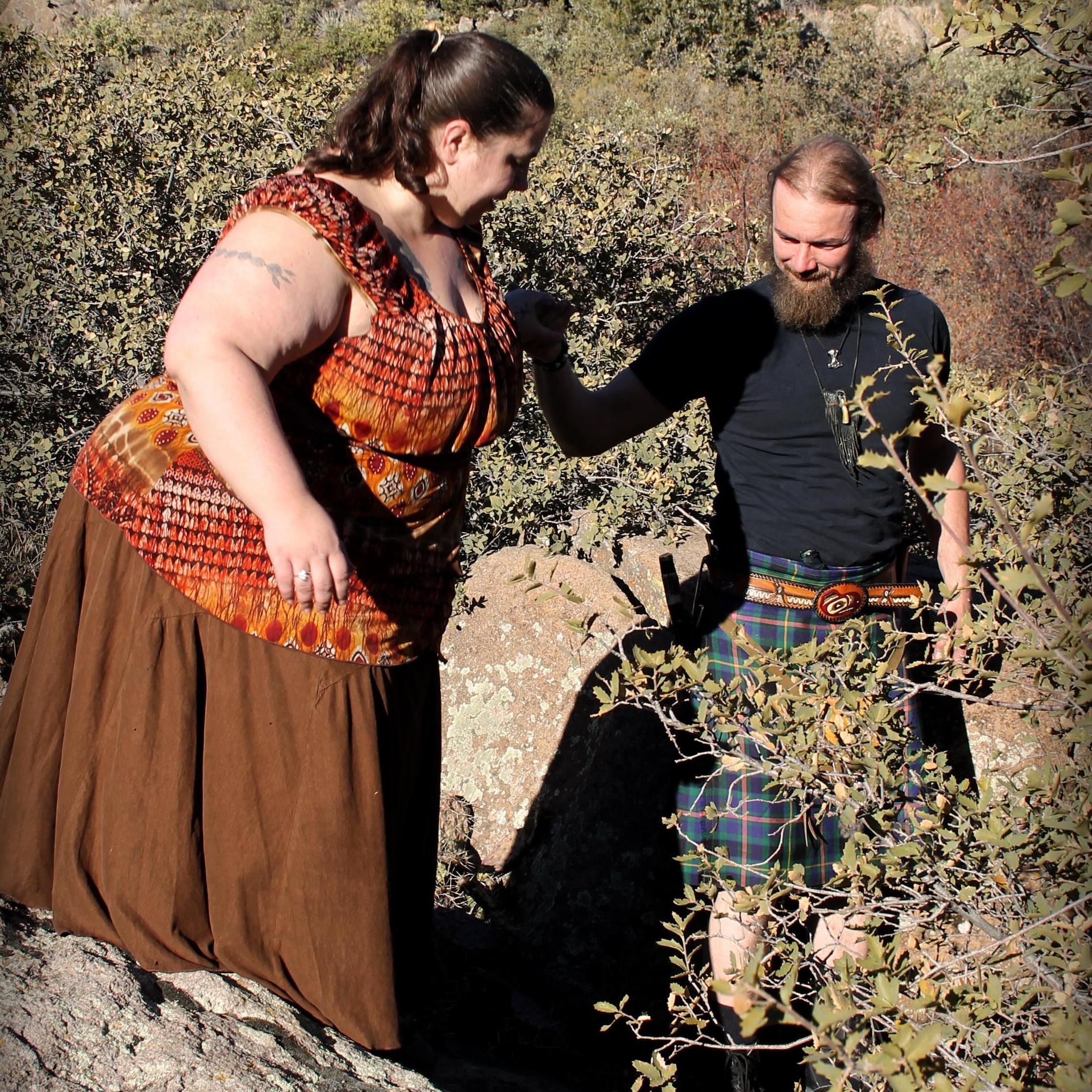 Oak Grove, 2018 - Engagement photos
Photo credit: Kendra Saunders