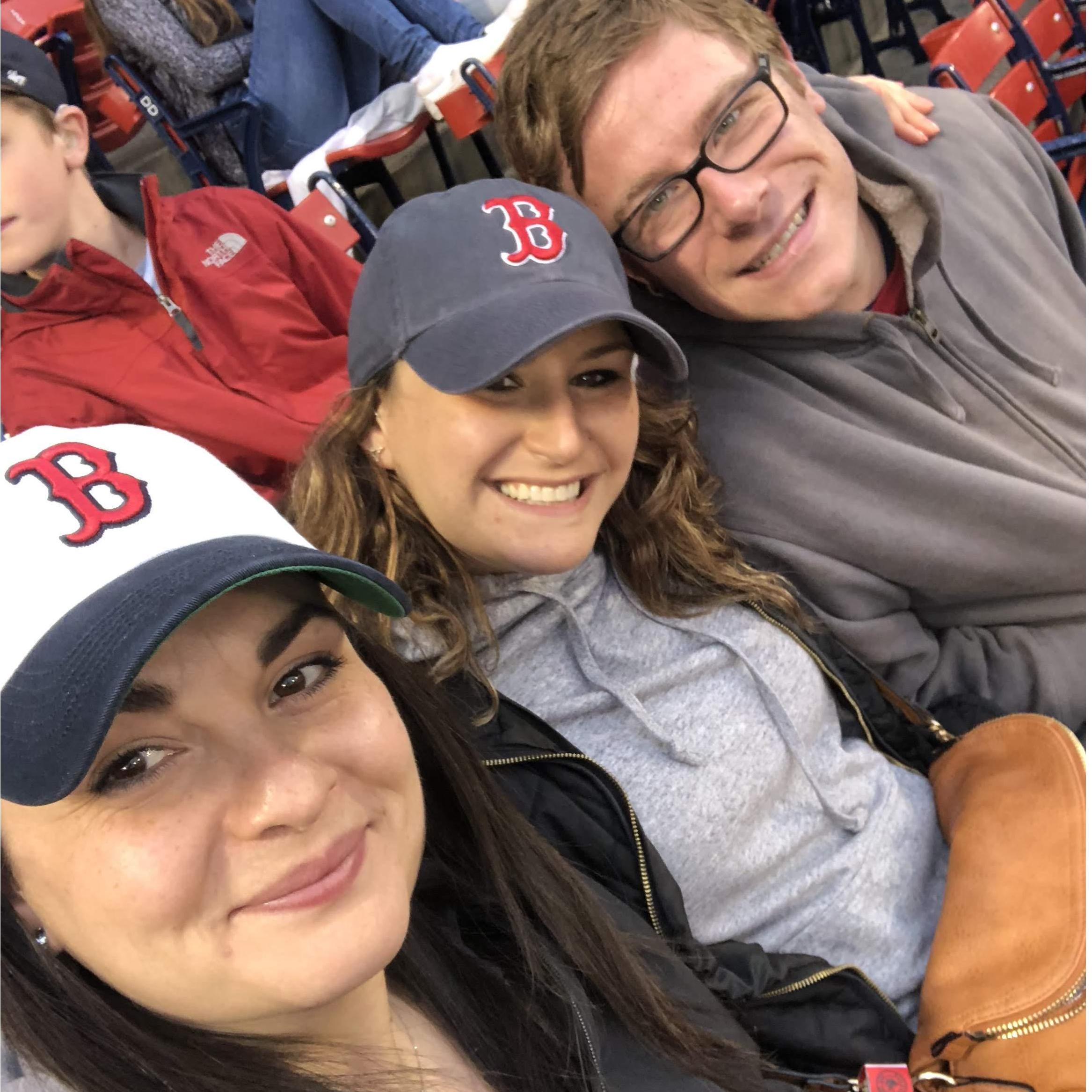 Sox games with our bestie
