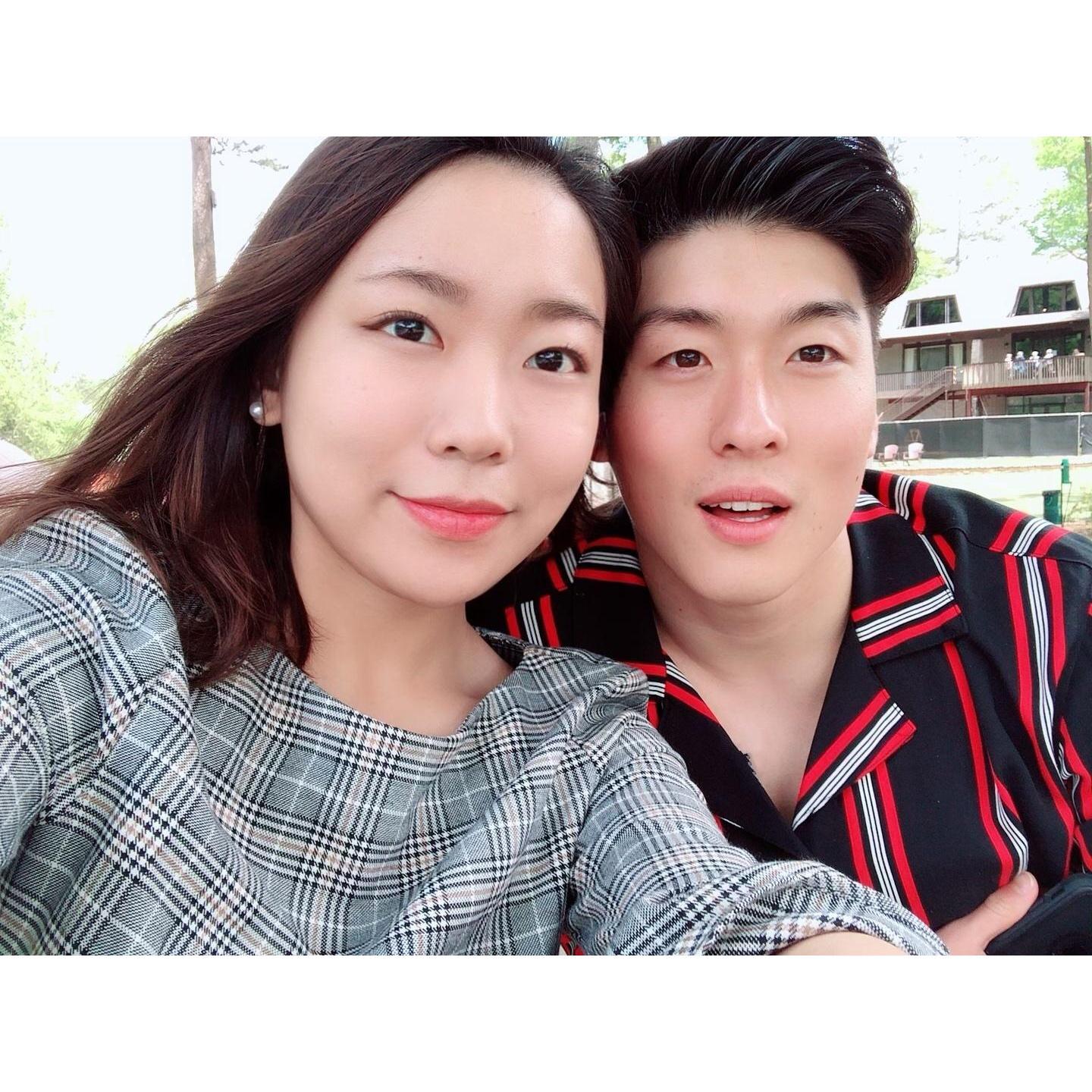One of our first photos together!
