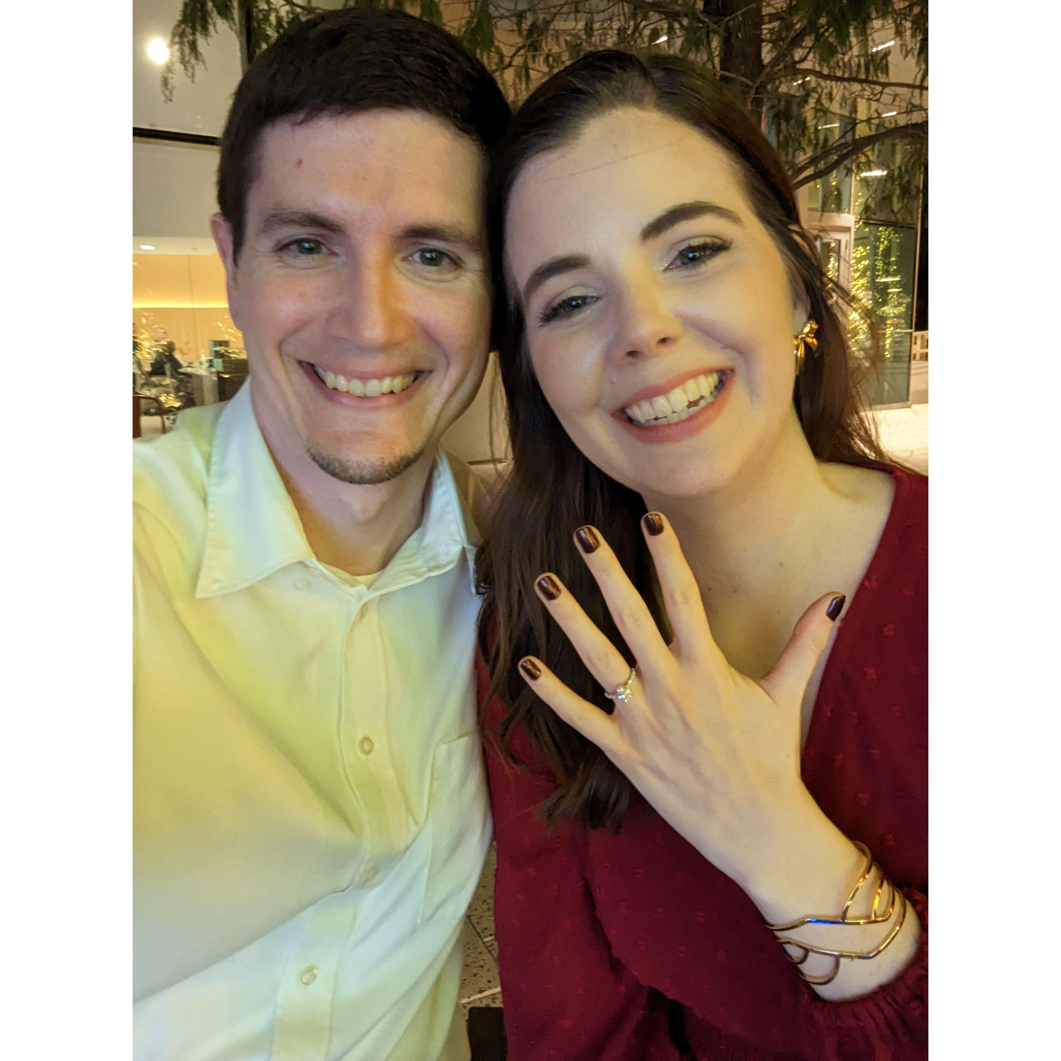 I said "Yes!"