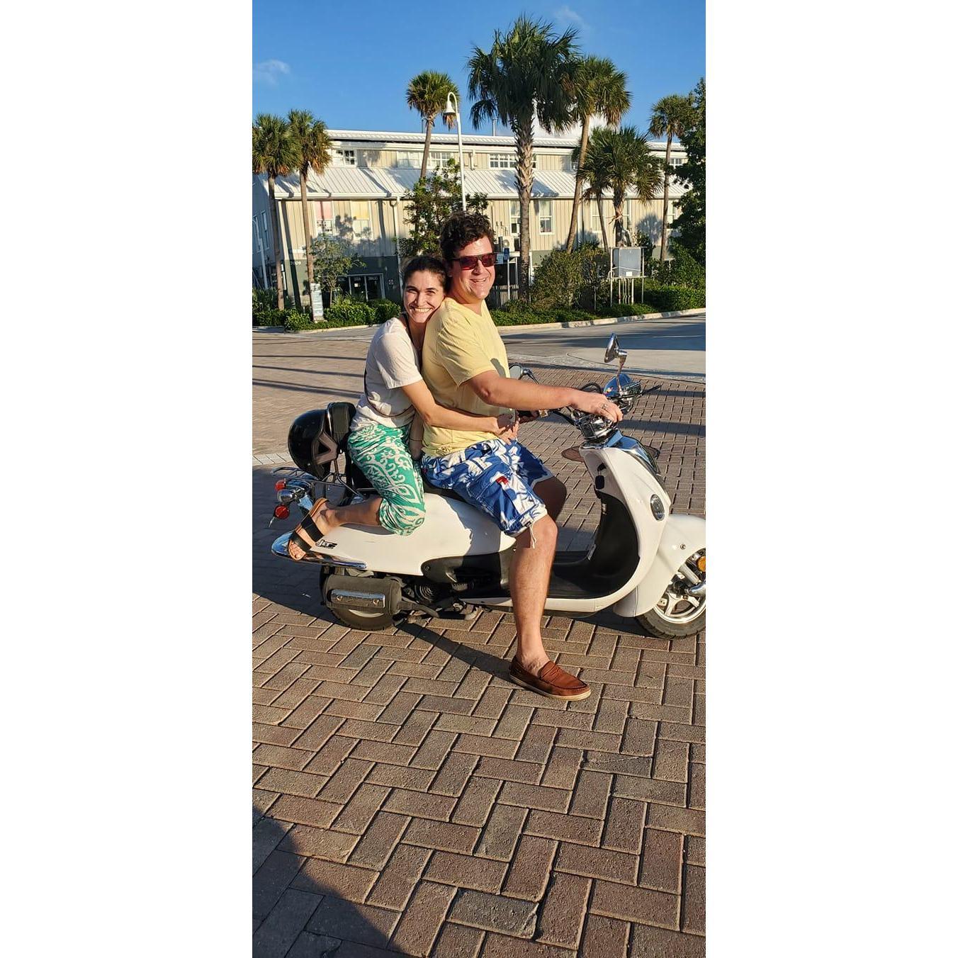 Just recently went to Key West together!