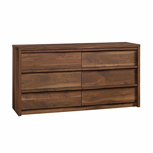 Sauder 420946 Harvey Park Dresser, Grand Walnut Finish