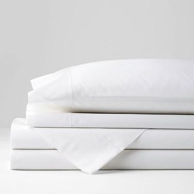 Company Essentials Cotton Percale Sheet Set- Size King- Sunset Gold