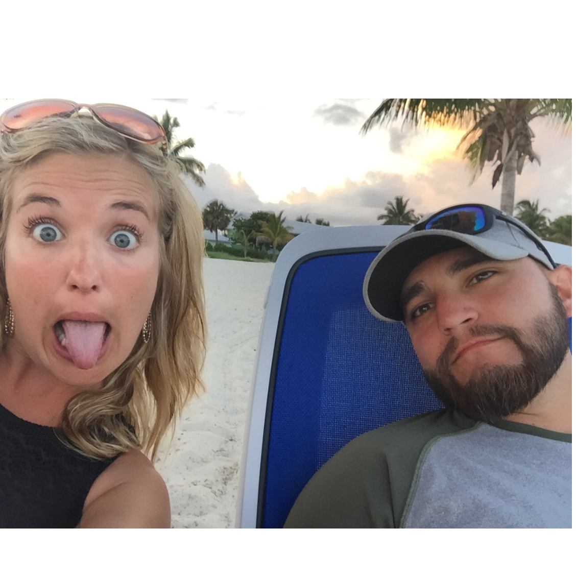 Trip to the Bahamas - just letting my inner Fun come out on the beach