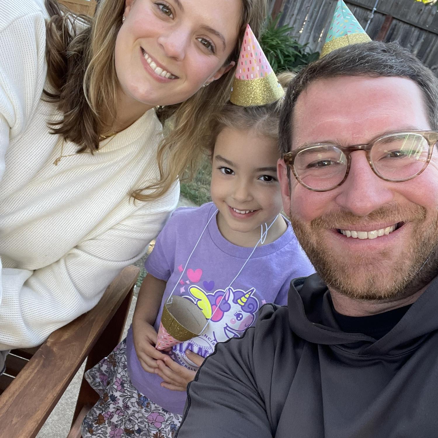 Celebrating with Paloma in CA