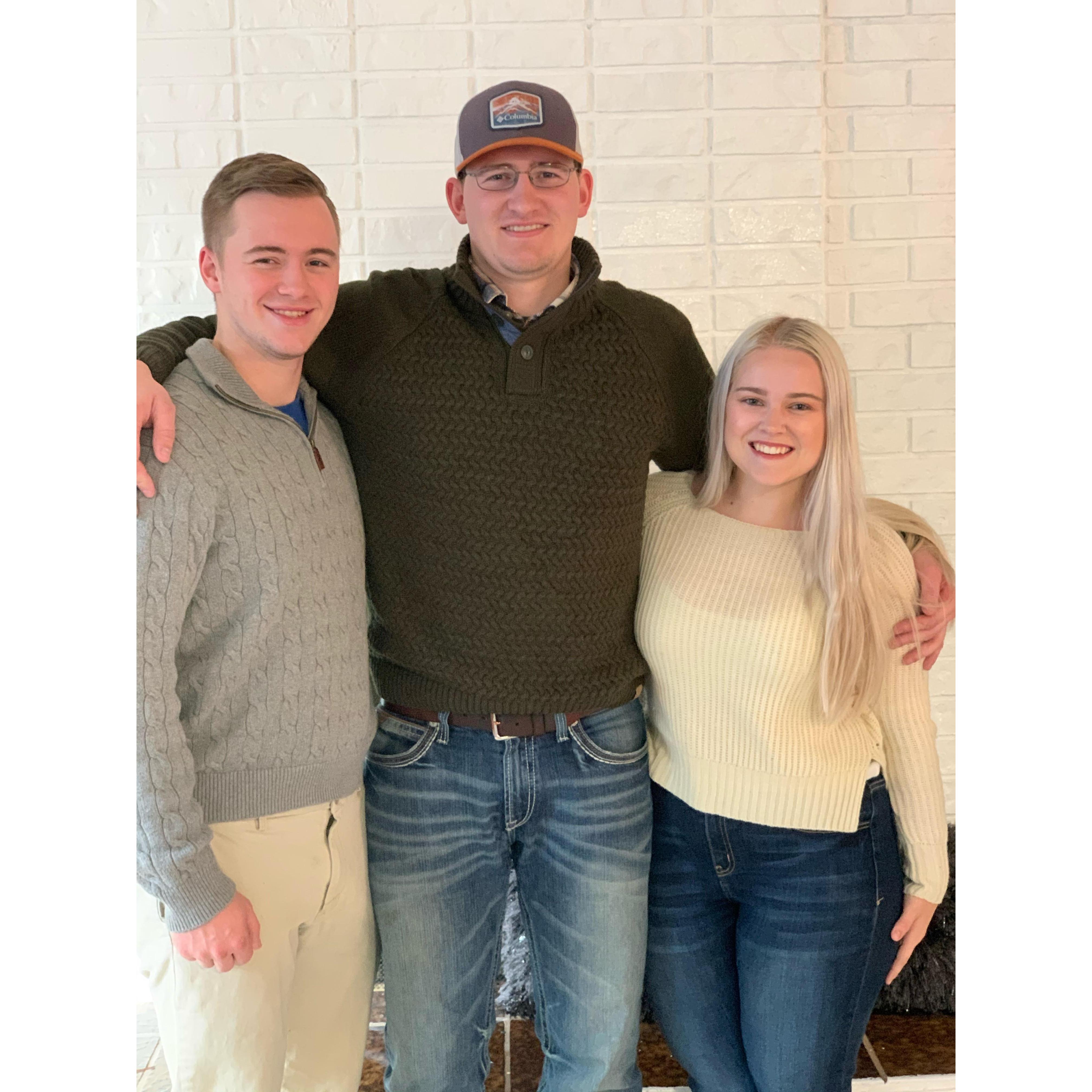 Family pictures with Cole