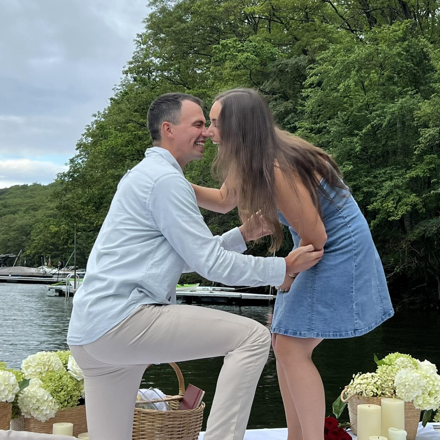 Jeremy proposed in Deep Creek Maryland !! ❤️ 7/18/2025