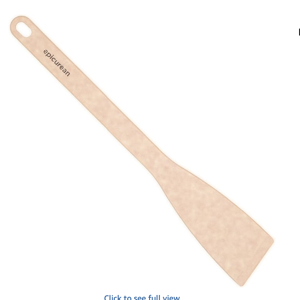 Epicurean Kitchen Series Utensils Angled Turner, Spatula and Saute Tool - Dishwasher Safe, Non-Toxic and Made in the USA,Natural