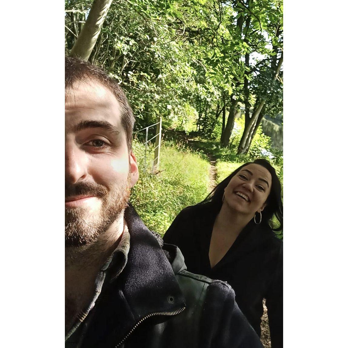 Saara's first visit to Melkridge to visit Luke's parents in 2020.