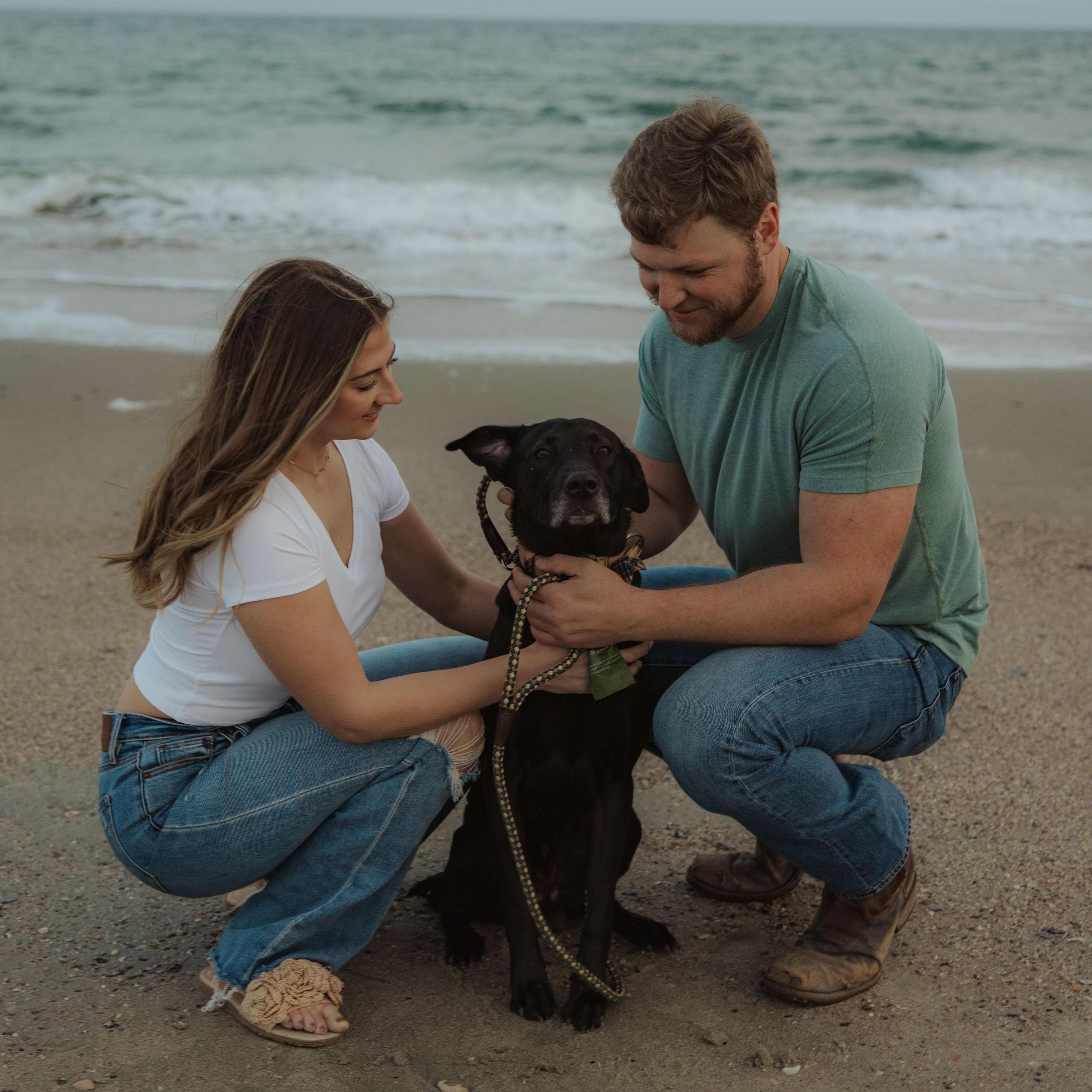 Ford had to be included in our engagement pictures