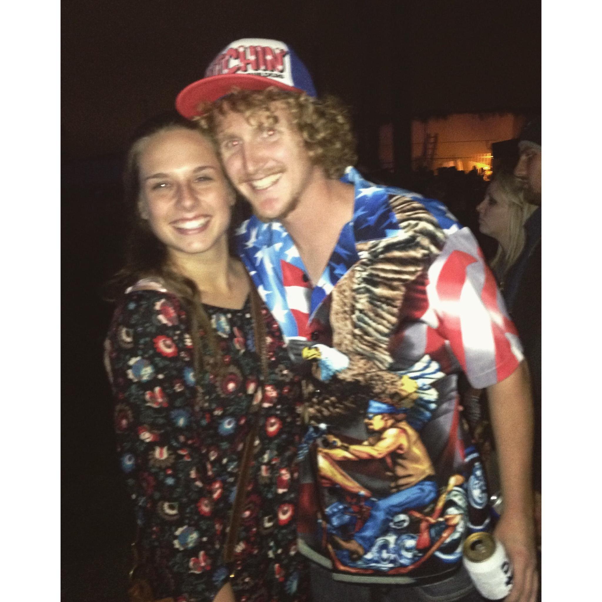 Our first country concert together!