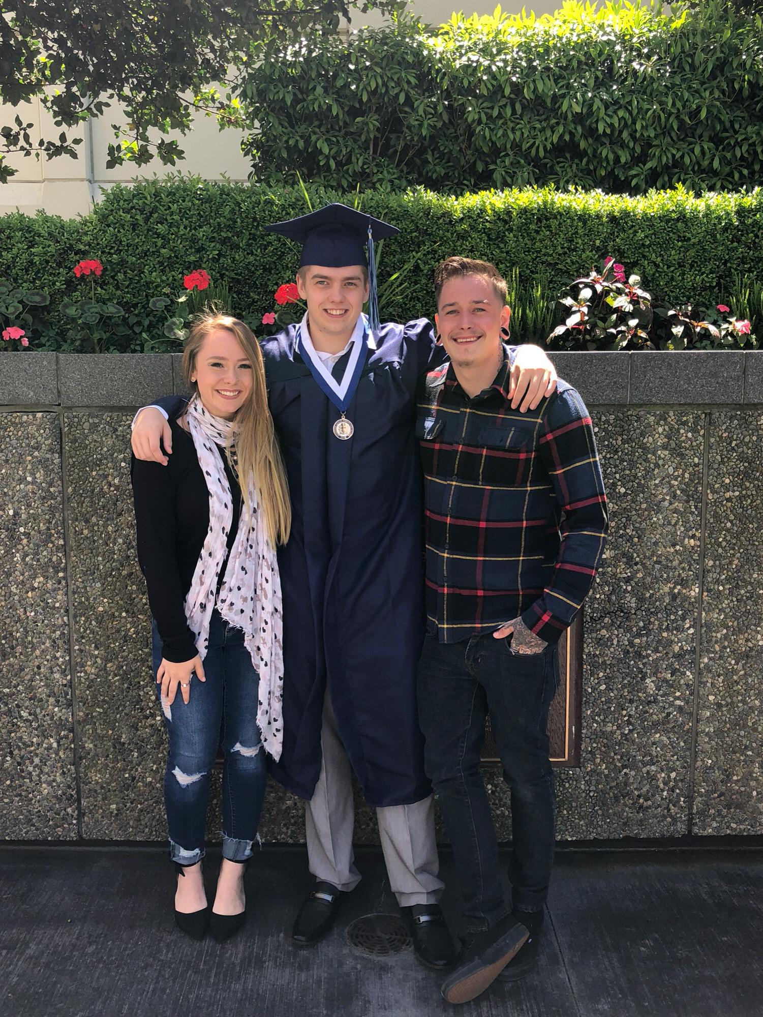 Cody’s youngest brother Austin graduating from high school!