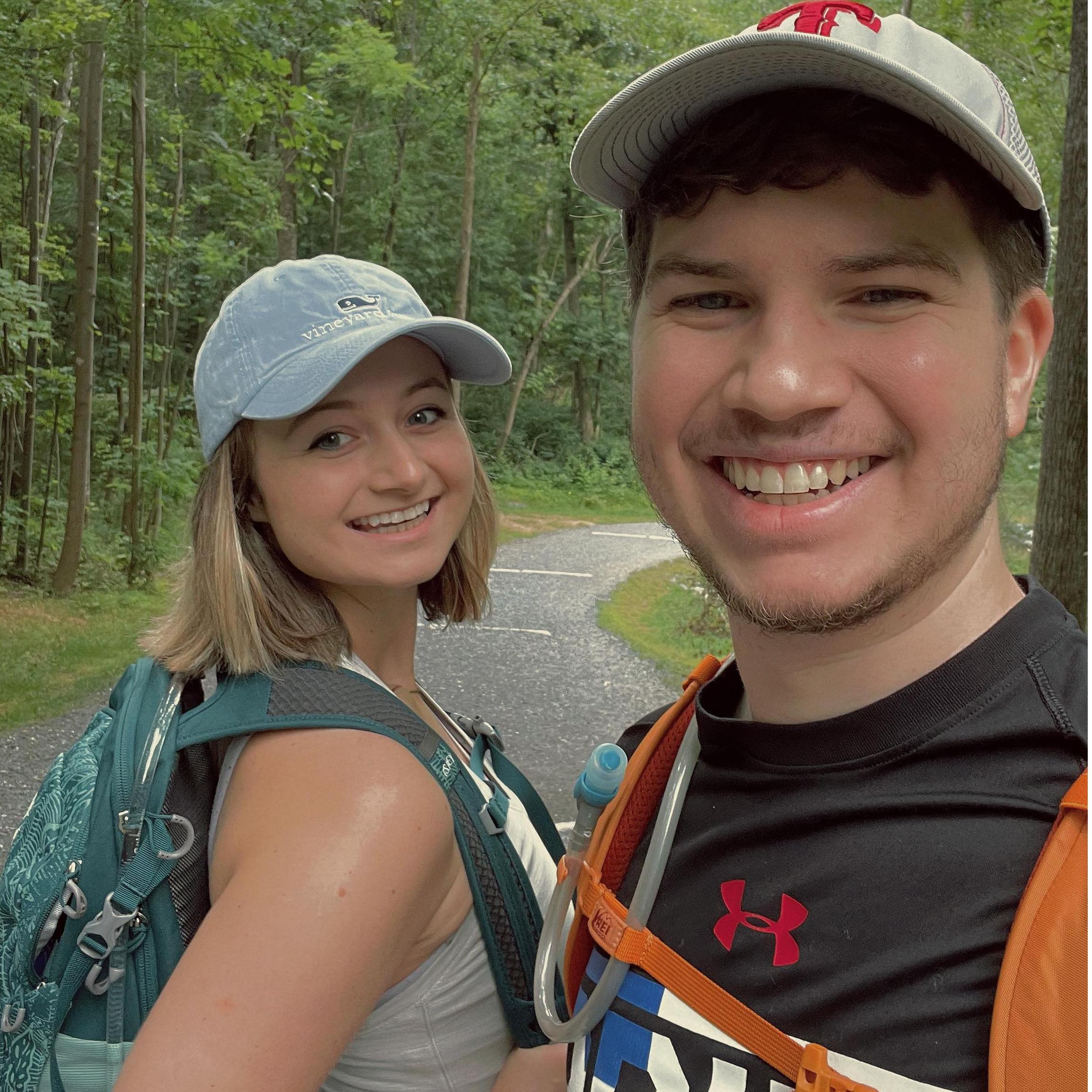 Kora and Terran's hike through the Afton Mountain