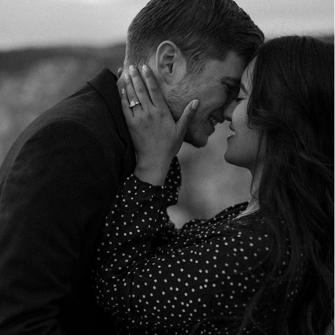 Engagement photos in Yosemite