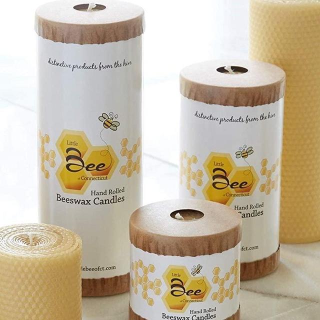 Hand Rolled Beeswax Pillar Candles (Pillar Bundle)