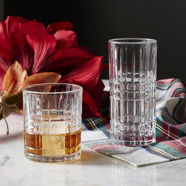 Stewart Plaid Cocktail Glasses - Set of 4