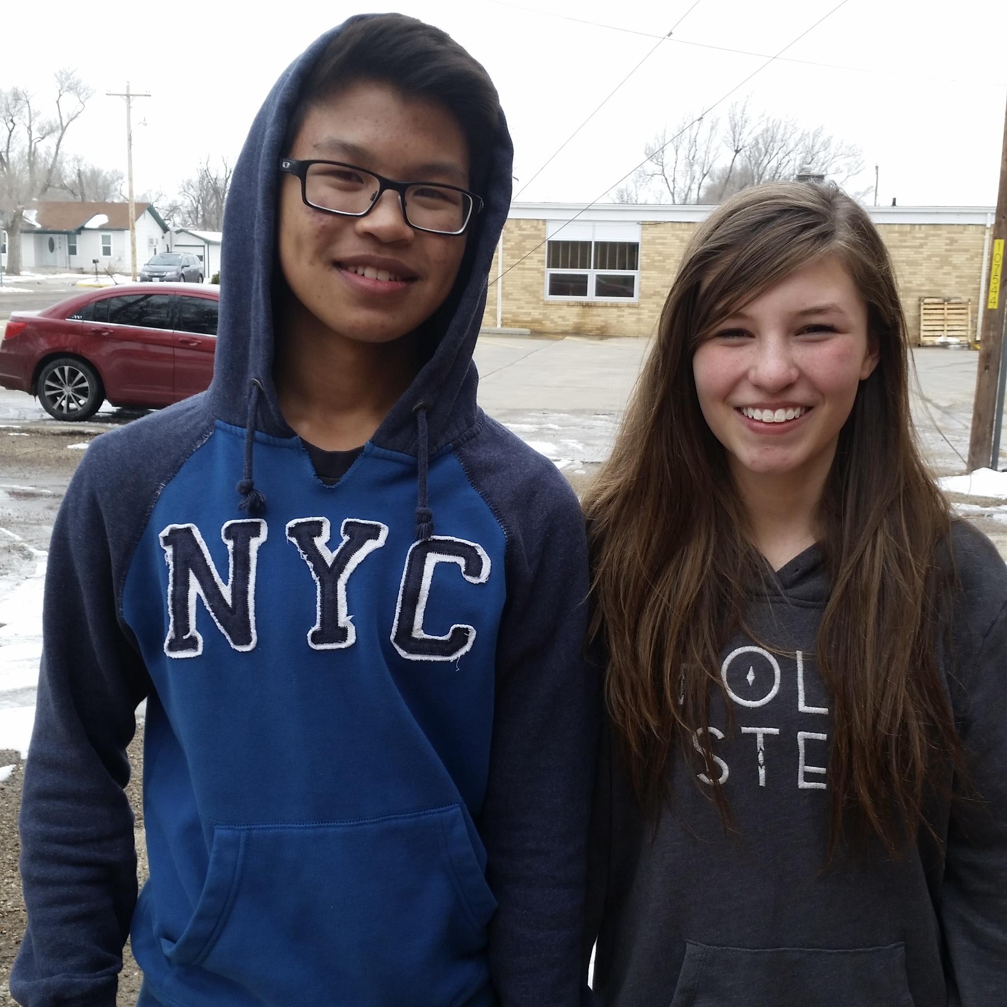 Our first picture together as a couple in 2015