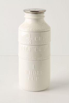 Milk Bottle Measuring Cups, Set of 4