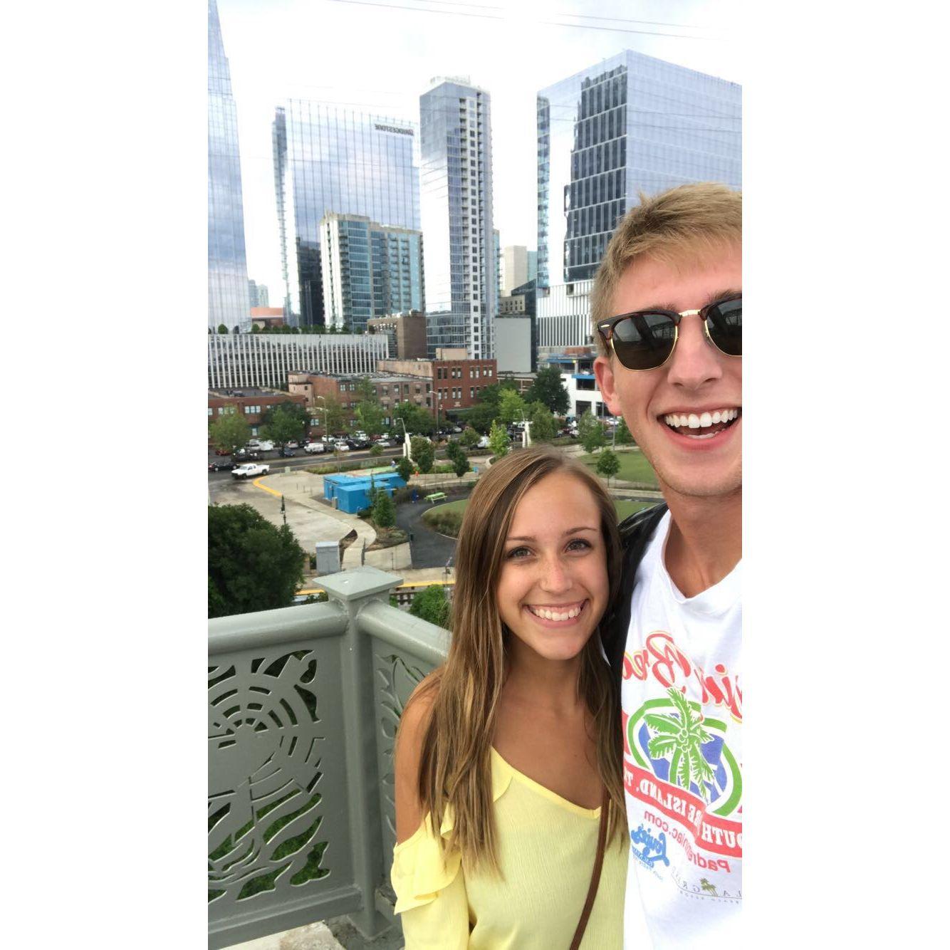 Aug 2017 - Nashville, TN. Our first trip.