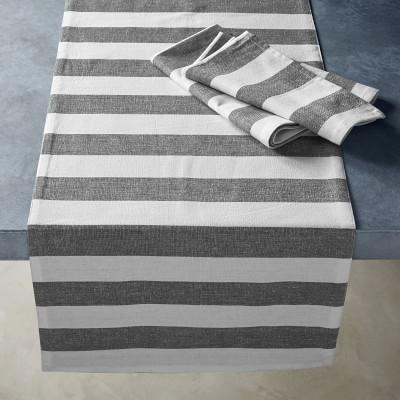 Open Kitchen by Williams Sonoma Chambray Table Runner (Blue)