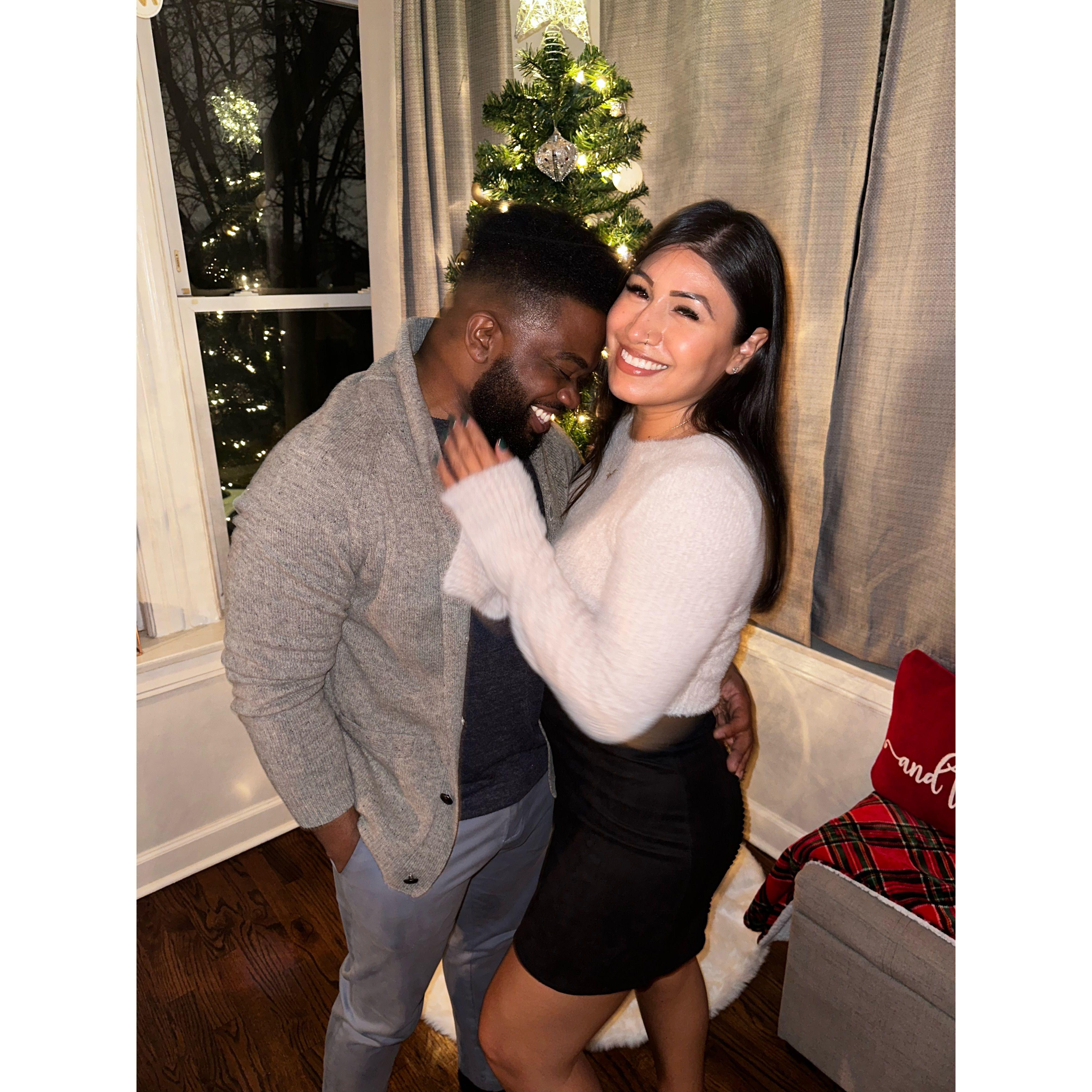 Our first Christmas.