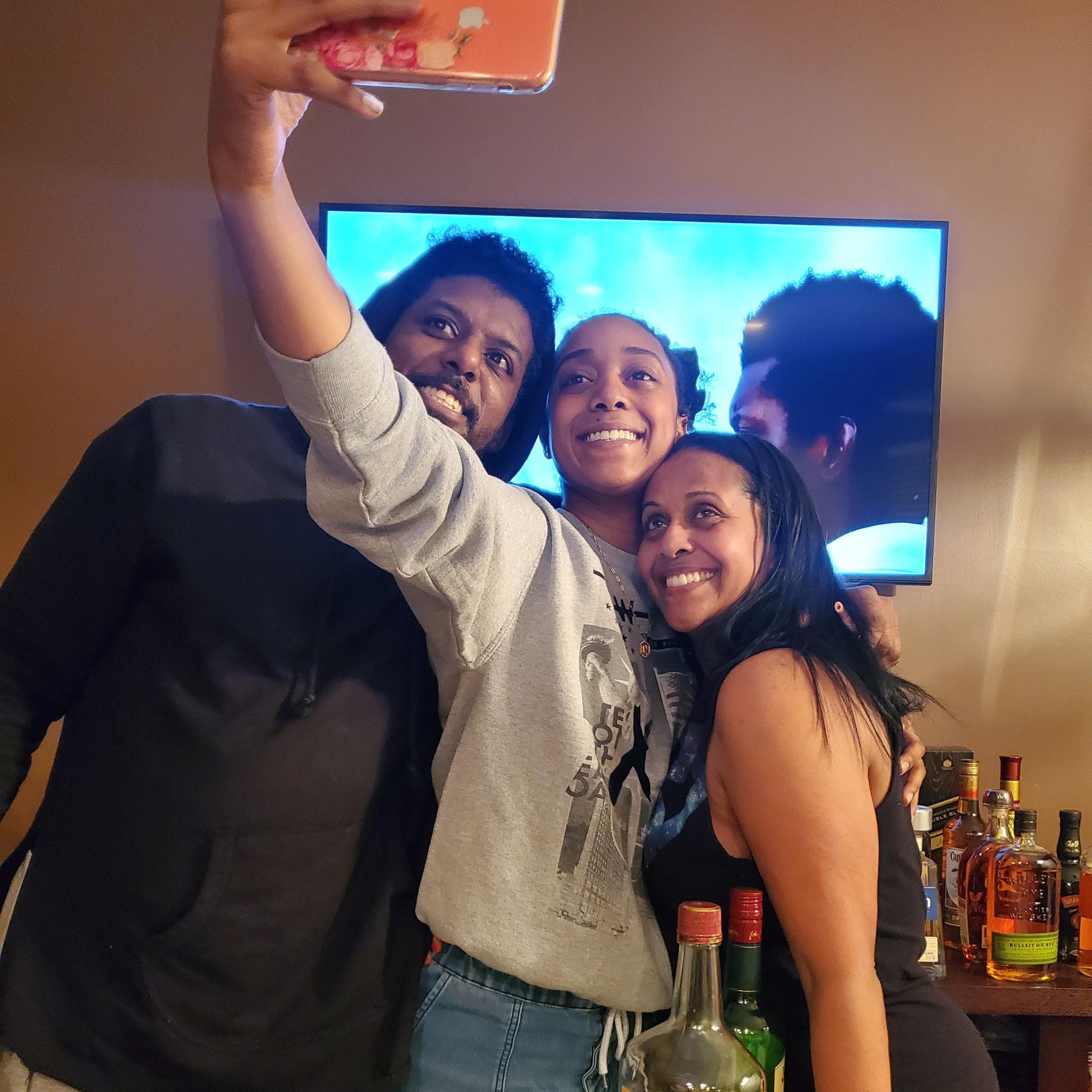 First time celebrating AJ's birthday together.