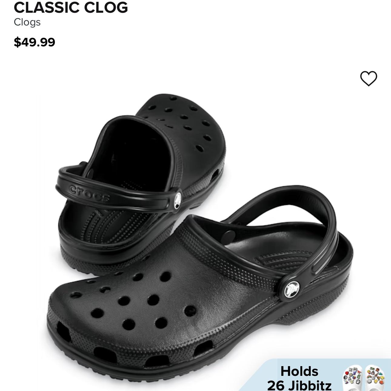 Hans’ lifetime supply of Crocs